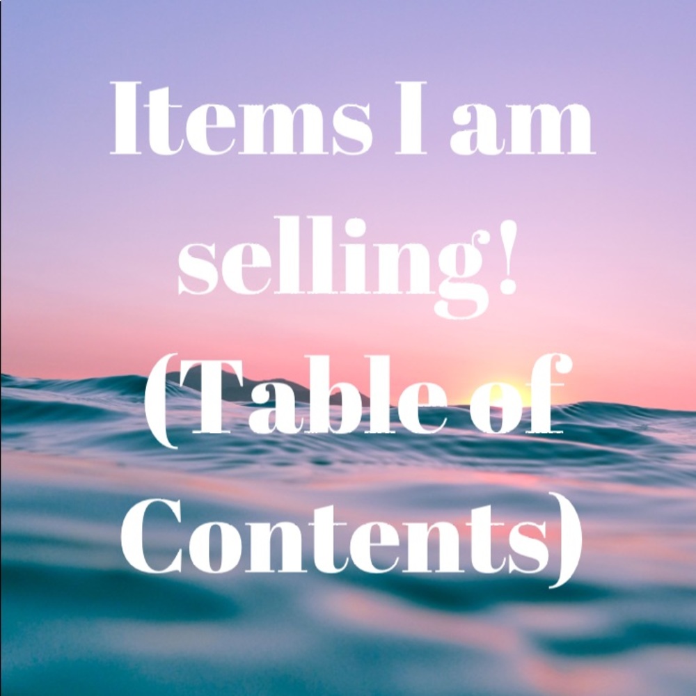 BIG SALE, EVERYTHING MUST GO, offers please!!